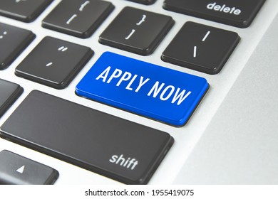 APPLY NOW Word On Computer Keyboard Keys