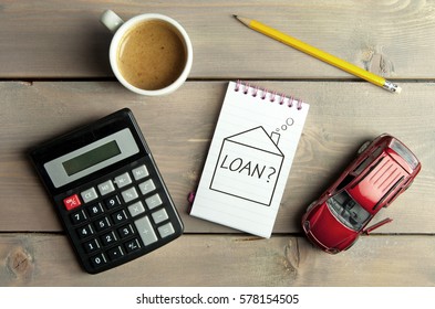 Applying For A Loan Concept