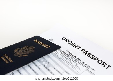Applying for New Rushed Passport - Shutterstock ID 266012000