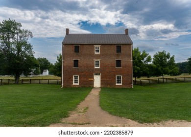 Appomattox, Virginia -2022: Appomattox Court House National Historical Park. Appomattox County Jail. Army Of Northern Virginia Surrendered Here At End Of American Civil War. 