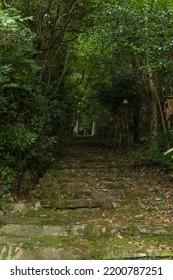 Approach To Tomobuchi Hachiman Shrine