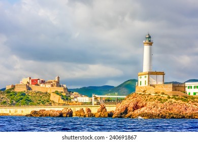 Approaching Ibiza Town From The Sea