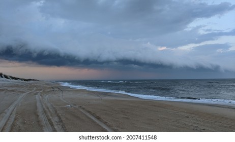 Approaching Squall Line At Cape Hatteras National Seashore