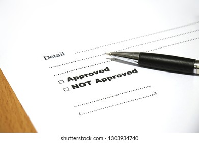 The Approve  document