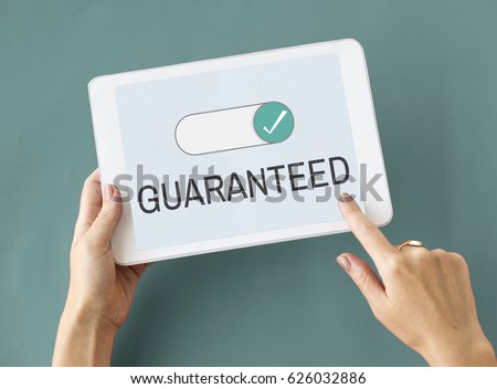 Approved Accepted Guaranteed Authorized Checked Graphic