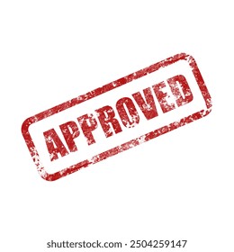 approved stamp. approved stamp sign. red stamp with the words approved