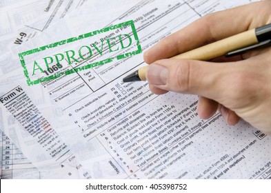 Approved. Tax forms 1065