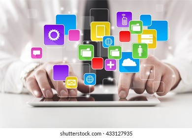 Apps. - Shutterstock ID 433127935