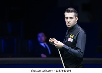 Apr 1, 2019 - Beijing, China: Mark Selby During The Qualifying Match On Snooker China Open Day 1, On April 1, 2019, In Beijing, China.