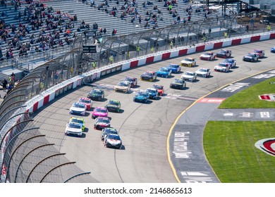 April 02, 2022 - Richmond, VA, USA: A J Allmendinger Races For Position For The ToyotaCare 250 At Richmond Raceway In Richmond, VA.