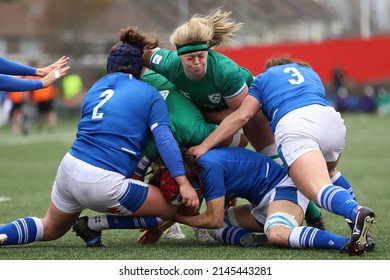 April 10th, 2022, Cork, Ireland - Womens Six Nations: Ireland 29 - Italy 8.