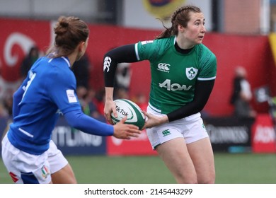 April 10th, 2022, Cork, Ireland - Womens Six Nations: Ireland 29 - Italy 8.