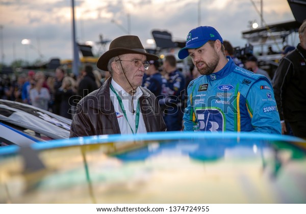 April 13, 2019 - Richmond, Virginia,\
USA: Ricky Stenhouse, Jr (17) takes to the track for the Toyota\
Owners 400 at Richmond Raceway in Richmond,\
Virginia.