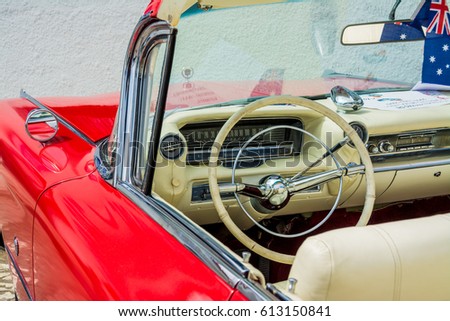 2016 Cadillac Convertible >> April 2016 Cadillac Convertible 1950 Parked Stock Photo 2016 Cadillac Convertible >> April 2016 Cadillac Convertible 1950 Parked Stock Photo