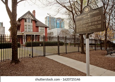 April, 2017, Atlanta, USA, Margaret Mitchell House