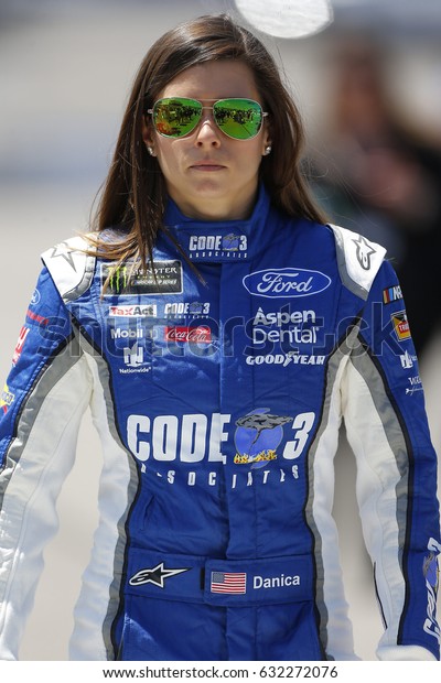 April 30, 2017 -\
Richmond, Virginia, USA: Danica Patrick (10) walks to her car\
before the Toyota Owners 400 at Richmond International Speedway in\
Richmond, Virginia.