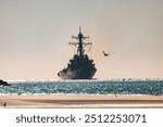 April 5th 2024
Jacksonville, Florida
 USS Ramage DDG61 arriving back home to Naval Station Mayport