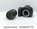 APS-C SLR camera and zoom lens