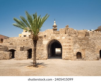 Aqaba Fortress, aka Mamluk Castle, Jordan, Middle East