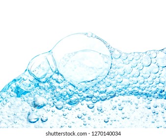 Aqua Art Water Abstract Backgrounds Styled Stock Photo 1270140034 ...