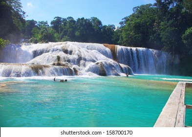 Aqua Azul waterfall, Chiapas, Mexico 