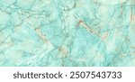 Aqua Green marble texture background, brown Crackle Veins, High gloss marble for ceramic wall and floor tiles, Detailed Blue green marble luxury decor wall with streaks