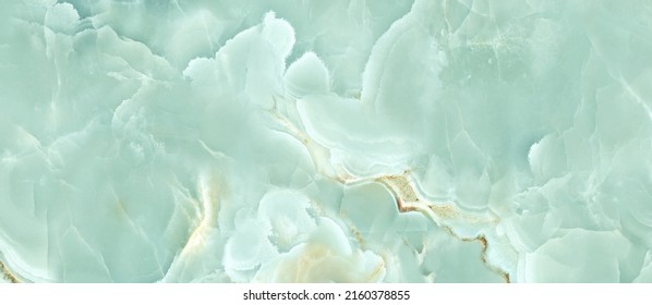 Aqua Green Onyx marble New Elegance Figures for interior  tiles Background - Shutterstock ID 2160378855