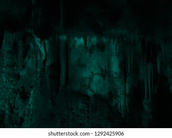Aqua view of the cave