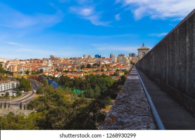 The Aqueduct Of The Free Waters In Campolide, Lisbon