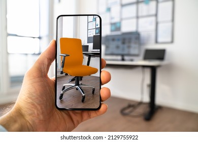 AR Smart Phone App. Augmented Reality Furniture Design