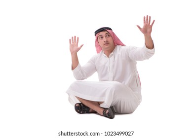 Arab Businessman Isolated On White Background Stock Photo 1013425474 ...