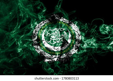 Arab League Smoke Flag, Regional Organization Of Arab States