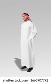 Arab Man Traditional Formal Thobe Stock Photo 1665907792 