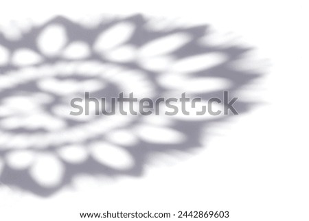 The Arabesque shadow is gray on white, you can use it as a background or overlay layer.