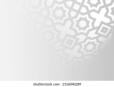 Arabesque shadow, you can use it as overlay layer on any photo.Abstract background with traditional ornament - Shutterstock ID 2156040289