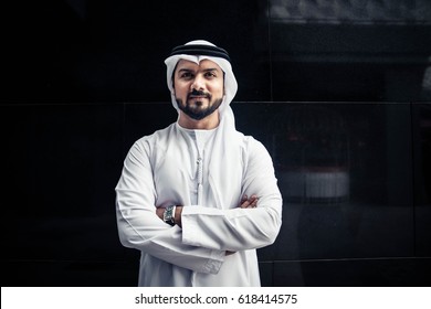 Arabic businessman in Dubai