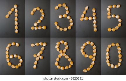 Arabic corn numerals
