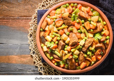 الطبخ المغربي الطحين المغربي Arabic-cuisine-torley-casserole-meat-260nw-1905355999