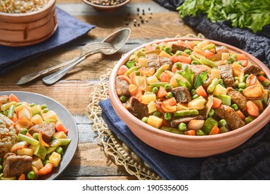 الطبخ المغربي الطحين المغربي Arabic-cuisine-torley-casserole-meat-260nw-1905356005