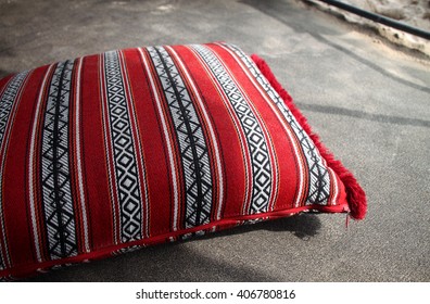 Arabic Cushion Used In Arab Majlis And In Desert Tents. Qatar