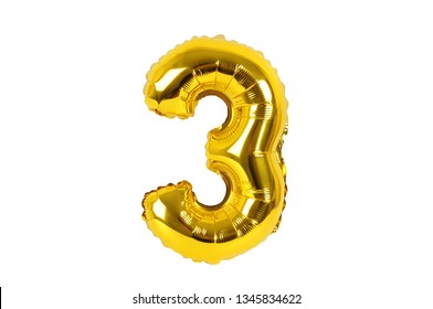 Arabic Numeral Balloon