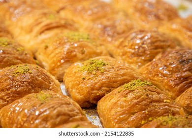 Arabic Sweet, glash with Nuts, Ramadan Sweet, Eid Sweets - Shutterstock ID 2154122835