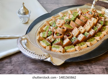 Arabic Sweets Baklava With Nuts