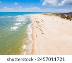 Aracaju - Sergipe. Aerial view of Atalaia beach