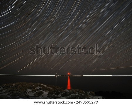 Similar – Image, Stock Photo Surfing with the Stars