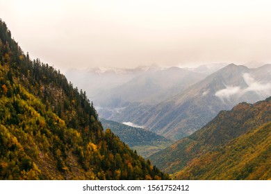 Aran Valley In The Catalan Pyrenees