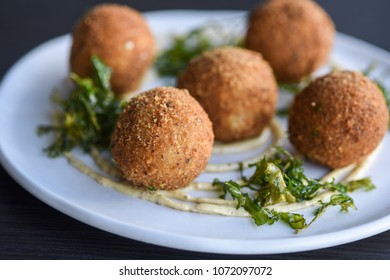 Arancini Balls At Italian Restaurant