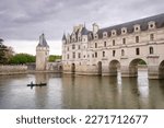 arcadas del Puente de Diana, castillo de Chenonceau, siglo XVI, Chenonceaux,  departamento de Indre y Loira,France,Western Europe