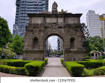 Arch Centuries One Plaza Intramuros Ruins Stock Photo 1131679331 ...