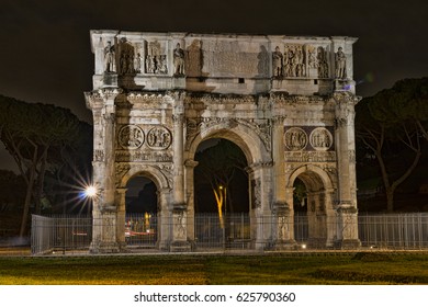 181 Arch Constantine Night View Images, Stock Photos & Vectors 